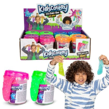 Set slime cu confetti diy kidscovery toi-toys 39981z