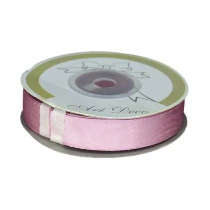 Panglica satin nalba 15mmx25m 478237
