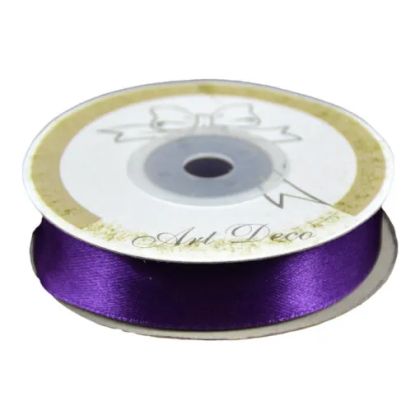 Panglica satin mov 15mmx25m 478243