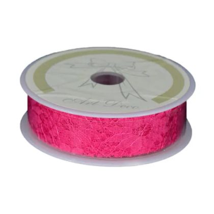 Panglica decor pink 25mmx10m 443381