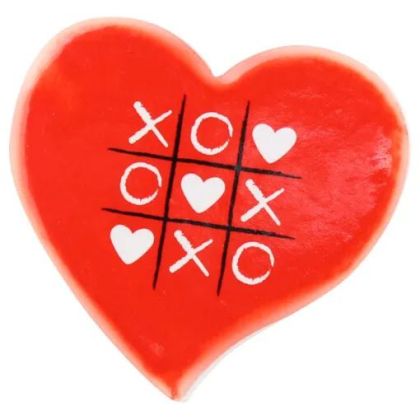 Magnet din ceramica xoxo inima 7cm 40500