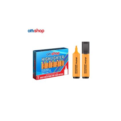 Textmarker fluorescent portocaliu 1-5mm offishop of586