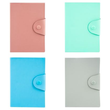 Notes a5 pu cu capsa diverse culori 5902-2