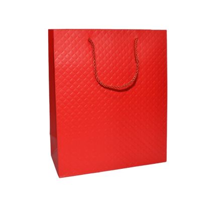 Punga cadou unicolora premium 26x32x12 cm 822-m