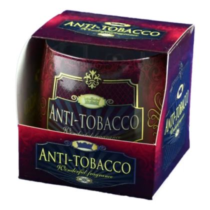 Lumanare in pahar anti-tabacco 110gr