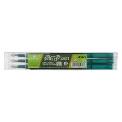 Mina cu gel disparel verde / bucata
