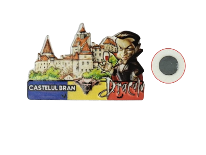 Magnet de frigider suvenir Dracula Bran 087759