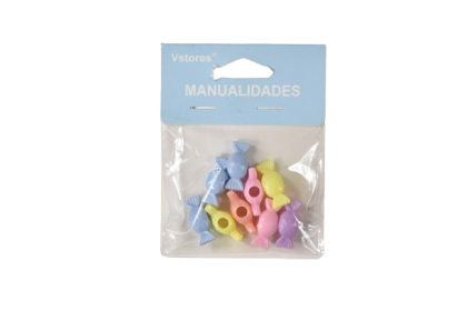 Accesorii craft margele forma bomboane 101793