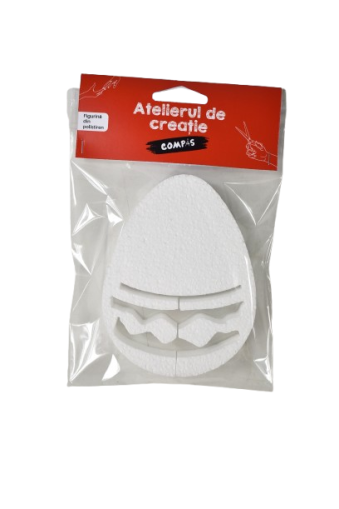 Accesorii craft - ou polistiren decor 14x11cm grosime 2cm