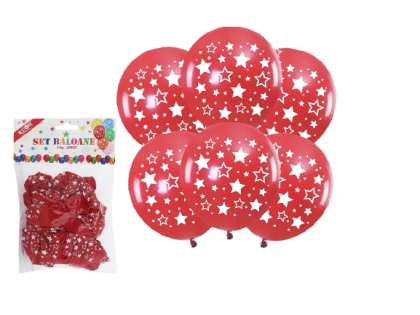 Set baloane pastel stelute 2.8g 20buc 089457