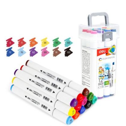 Set 12 markere sketching dle70803-12