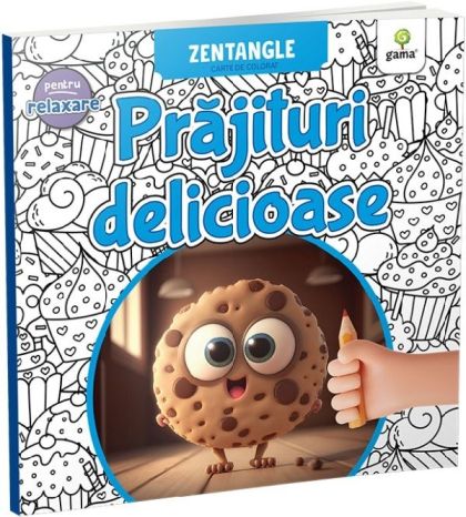 Prajituri delicioase. Carte de colorat