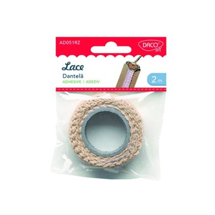 Accesorii craft ad051 roz dantela autoadeziva