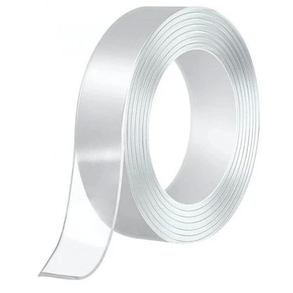 Banda dublu adeziva transparenta 2cmx1m 121