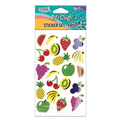 Accesorii craft stickere 3d fructe sc2605
