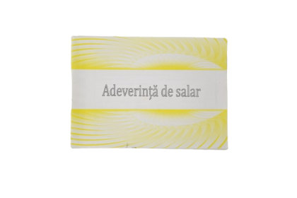 Adeverinta salar color