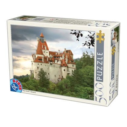 Super puzzle 500 piese- castelul bran 70678