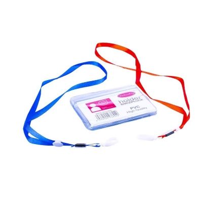 Ecuson din plastic cu snur 11x7cm a002