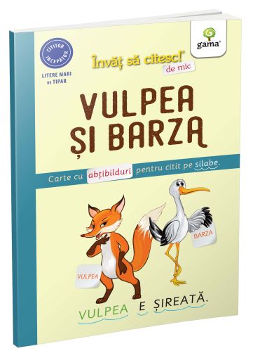 Vulpea si barza/ Invat sa citesc de mic