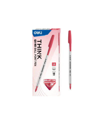 Pix unica folosinta 1mm q3 think rosu deli dleq3-rd