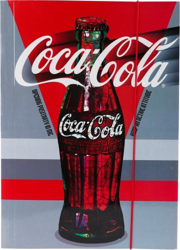 Mapa cu elastic A4 Oxford Coca Cola 340280