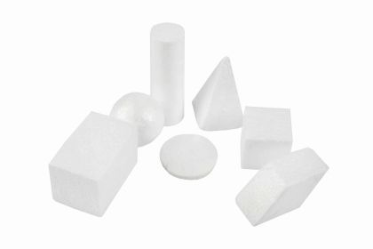 Accesorii creatie colorarte polist forme geom 7/set a1185