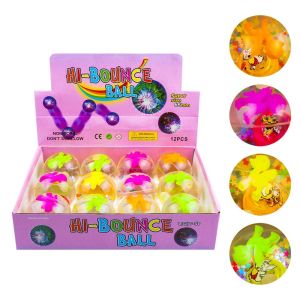 Minge cauciuc cu led 6.5cm- unicorn 2194-65u