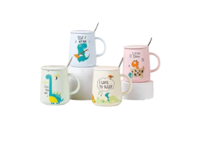 Cana cu capac si lingurita hg2220