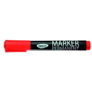 Marker permanent daco rosu mk130