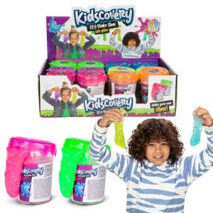 Set slime cu confetti diy kidscovery toi-toys 39981z