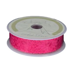 Panglica decor pink 25mmx10m 443381
