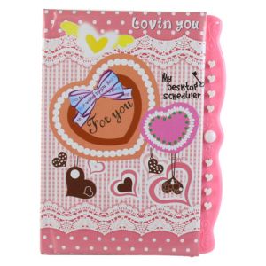 Agenda cu lacat lovin'n you 14x19cm 8120