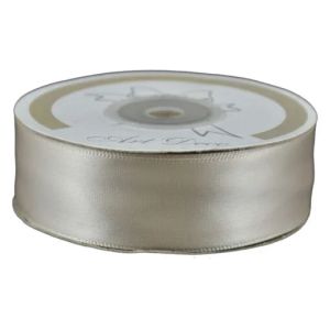 Panglica satin crem 25mmx5m 478313