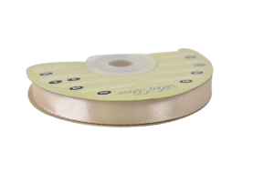 Rola panglica satin crem 10mm x 25m art deco 478113