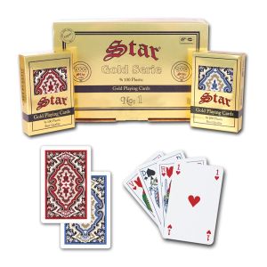 Carti de joc premium din plastic star okey 1030943