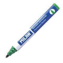 Marker permanent milan varf rotund verde