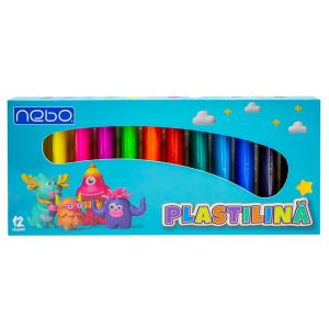 Plastilina 12 culori nebo 16726