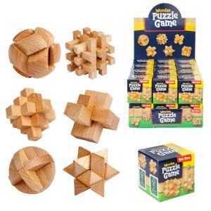Joc puzzle 3d din lemn toi-toys 42058z