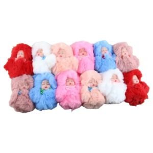 Breloc bebe pufos 13cm 2115