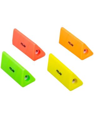 Ascutitoare plastic dubla cu container slide milan