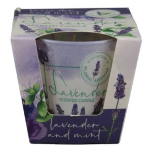 Lumanare in pahar lavender 115gr