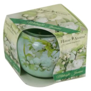 Lumanare parfumata in pahar midnight jasmine home 97063
