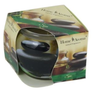 Lumanare parfumata in pahar spa home aroma 220gr 97057