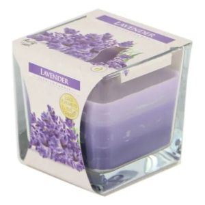 Lumanare parfumata lavender 8*8cm bolsius snk80-79