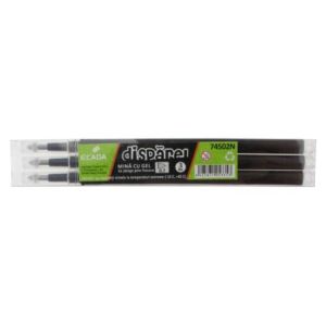 Mina cu gel disparel negru / bucata