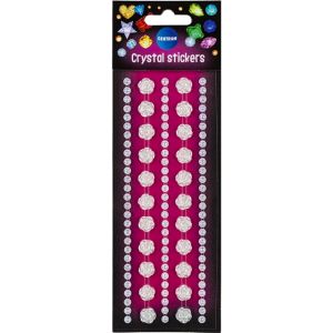 Stickere decorative cristal 3 17x7cm centrum 80963