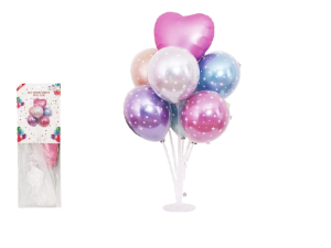 Set aranjament baloane cu suport 064121