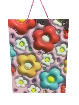 Punga cadou 41.5cm- flori pgcd00078