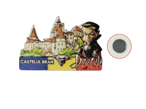 Magnet de frigider suvenir Dracula Bran 087759