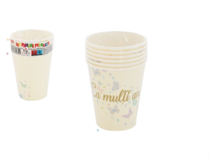 Set pahare party fluturi 9oz 6buc 082584